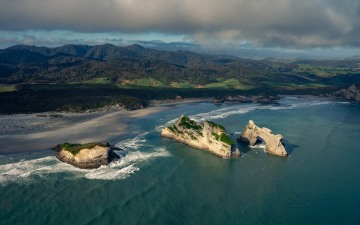 Wharariki From the Sky