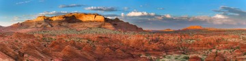 Coyote Buttes North Sunset Panorama