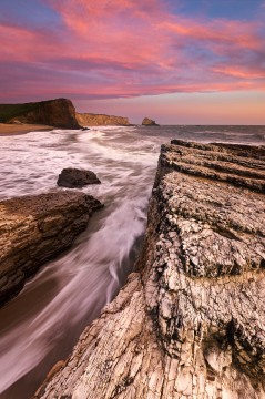 Panther Beach Coastal Sunset