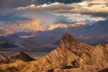 Zabriskie Point Rainbow
