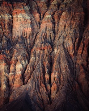 Ubehebe Crater Abstract