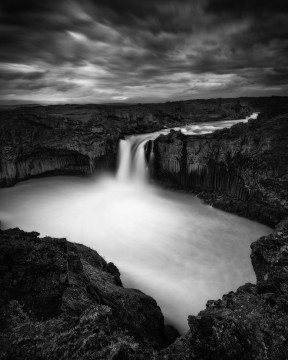 Storm Over Aldeyjarfoss