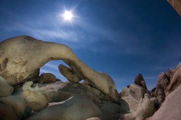 Arch Rock by Moonlight