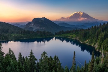 Summit Lake Sunrise