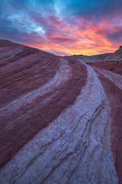 Fire Wave Sunset #1