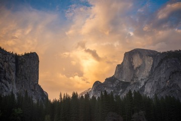 Half Dome Sunset #1