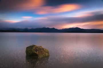 Lake Manapouri Sunset