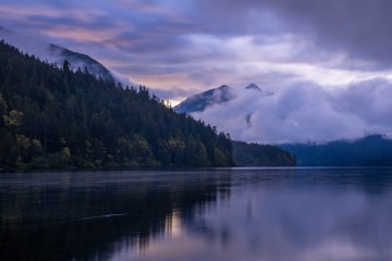 Storm Rising on Lake Crescent