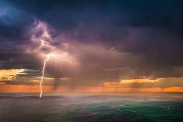 Steptoe Lightning Storm