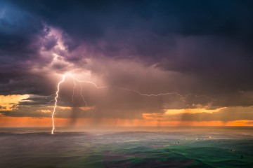 Steptoe Lightning Storm