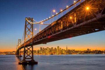 Bay Bridge Sunset