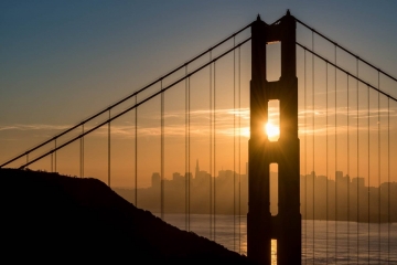 Golden Gate Sun Light