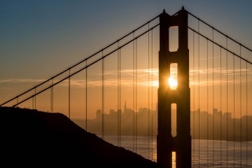 Golden Gate Sun Light