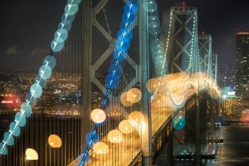 Bay Bridge Bokeh