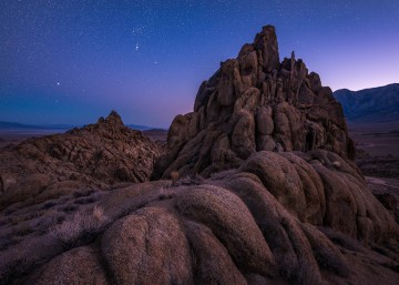 Twilight in the Alabama Hills
