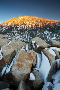Alpenglow at Tahoe