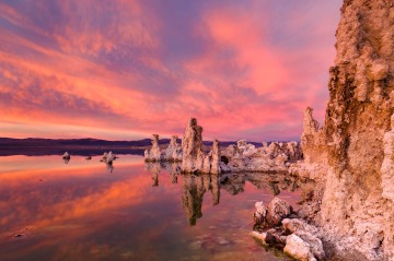 Sunset Skies Over Mono Lake