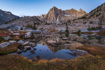 Sailor Lake Sunrise Reflections