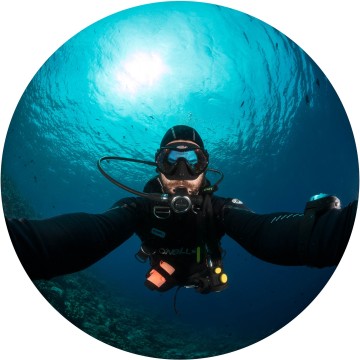 Underwater Self Portrait
