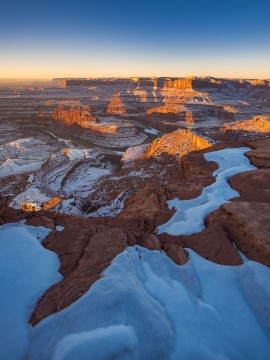 Dead Horse Point Winter Sunrise