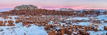 Goblin Valley Sunset Panorama