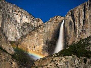 Upper Yosemite Falls Moonbow